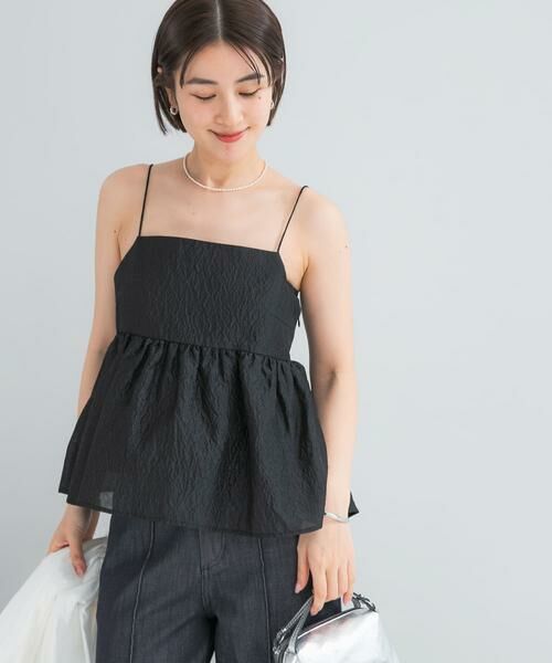 URBAN RESEARCH ROSSO / アーバンリサーチ ロッソ その他トップス | シアージャガードレイヤードキャミソール | 詳細5