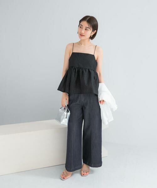 URBAN RESEARCH ROSSO / アーバンリサーチ ロッソ その他トップス | シアージャガードレイヤードキャミソール | 詳細6