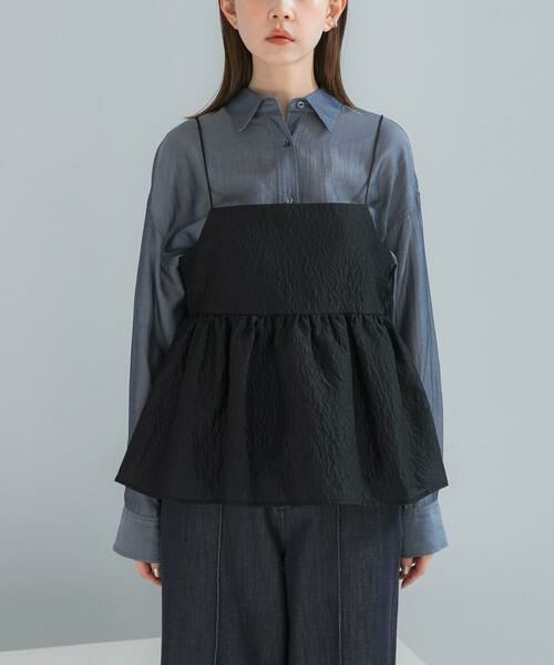 URBAN RESEARCH ROSSO / アーバンリサーチ ロッソ その他トップス | シアージャガードレイヤードキャミソール | 詳細7