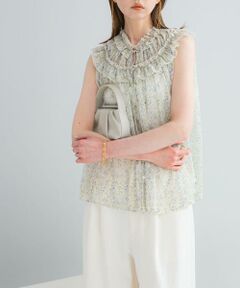 URBAN RESEARCH ROSSO / アーバンリサーチ ロッソ シャツ・ブラウス | 『WEB限定』フラワープリントフリルブラウス