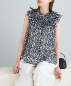 URBAN RESEARCH ROSSO / アーバンリサーチ ロッソ シャツ・ブラウス | 『WEB限定』フラワープリントフリルブラウス