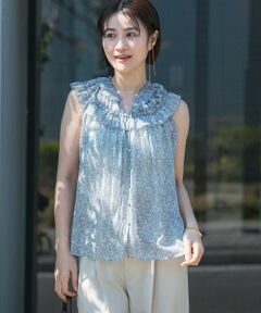 URBAN RESEARCH ROSSO / アーバンリサーチ ロッソ シャツ・ブラウス | 『WEB限定』フラワープリントフリルブラウス