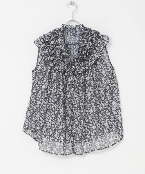 URBAN RESEARCH ROSSO / アーバンリサーチ ロッソ シャツ・ブラウス | 『WEB限定』フラワープリントフリルブラウス | 詳細15