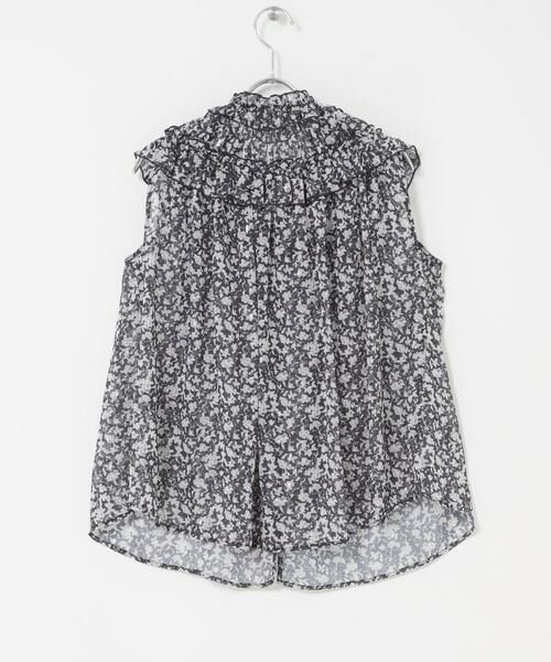 URBAN RESEARCH ROSSO / アーバンリサーチ ロッソ シャツ・ブラウス | 『WEB限定』フラワープリントフリルブラウス | 詳細17