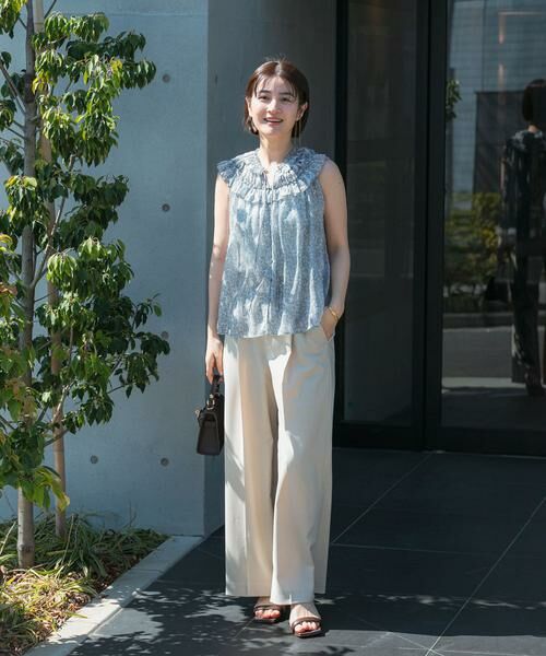 URBAN RESEARCH ROSSO / アーバンリサーチ ロッソ シャツ・ブラウス | 『WEB限定』フラワープリントフリルブラウス | 詳細20