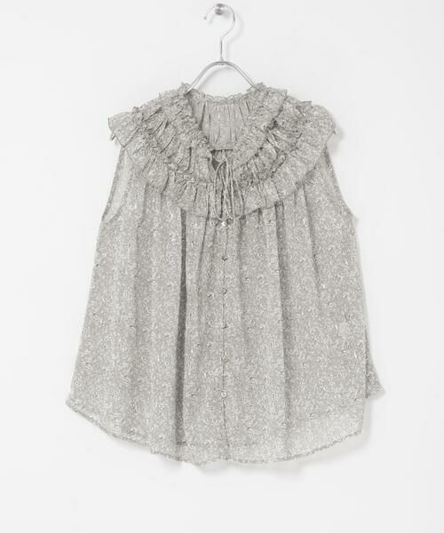 URBAN RESEARCH ROSSO / アーバンリサーチ ロッソ シャツ・ブラウス | 『WEB限定』フラワープリントフリルブラウス | 詳細25