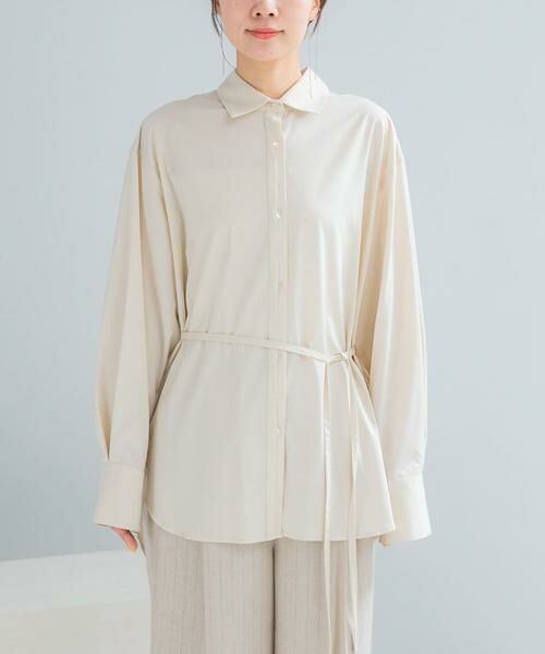 URBAN RESEARCH ROSSO / アーバンリサーチ ロッソ シャツ・ブラウス | シルク混デザインカラーシャツ | 詳細4