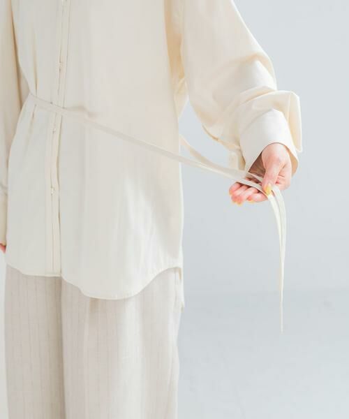 URBAN RESEARCH ROSSO / アーバンリサーチ ロッソ シャツ・ブラウス | シルク混デザインカラーシャツ | 詳細8