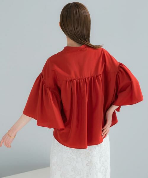 URBAN RESEARCH ROSSO / アーバンリサーチ ロッソ シャツ・ブラウス | UVカットウォッシャブルリネン混ブラウス | 詳細3