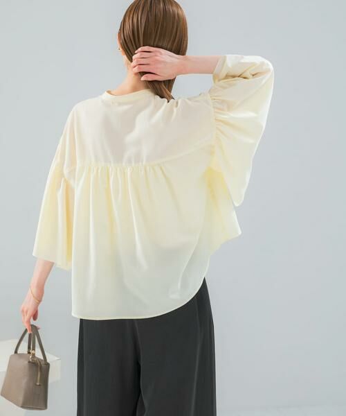 URBAN RESEARCH ROSSO / アーバンリサーチ ロッソ シャツ・ブラウス | UVカットウォッシャブルリネン混ブラウス | 詳細11