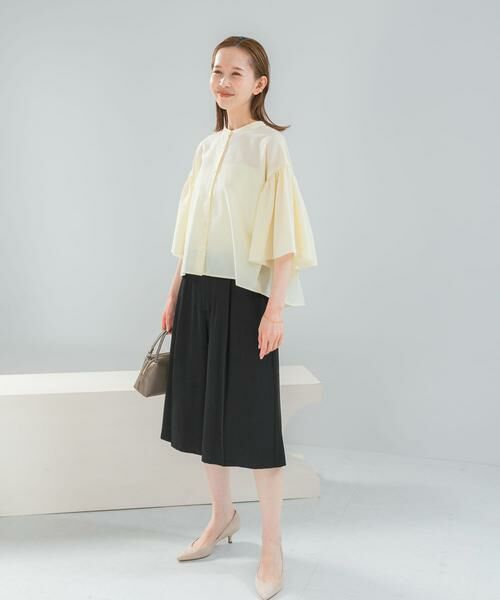 URBAN RESEARCH ROSSO / アーバンリサーチ ロッソ シャツ・ブラウス | UVカットウォッシャブルリネン混ブラウス | 詳細12