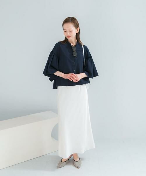 URBAN RESEARCH ROSSO / アーバンリサーチ ロッソ シャツ・ブラウス | UVカットウォッシャブルリネン混ブラウス | 詳細22