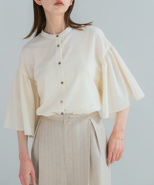 URBAN RESEARCH ROSSO / アーバンリサーチ ロッソ シャツ・ブラウス | UVカットウォッシャブルリネン混ブラウス | 詳細28