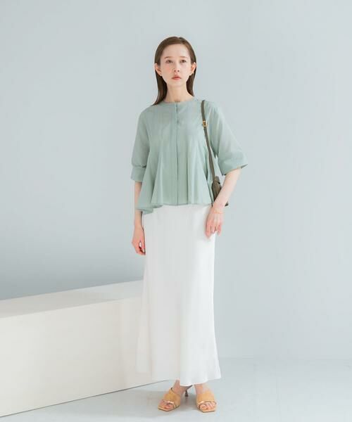 URBAN RESEARCH ROSSO / アーバンリサーチ ロッソ シャツ・ブラウス | 『WEB限定』コットンボイルフレアシャツ | 詳細5