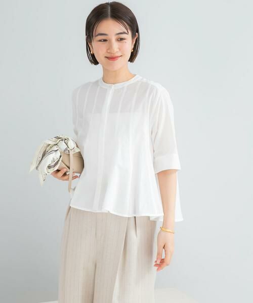 URBAN RESEARCH ROSSO / アーバンリサーチ ロッソ シャツ・ブラウス | 『WEB限定』コットンボイルフレアシャツ | 詳細8