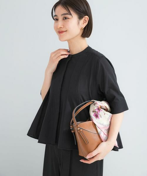 URBAN RESEARCH ROSSO / アーバンリサーチ ロッソ シャツ・ブラウス | 『WEB限定』コットンボイルフレアシャツ（ブラック）