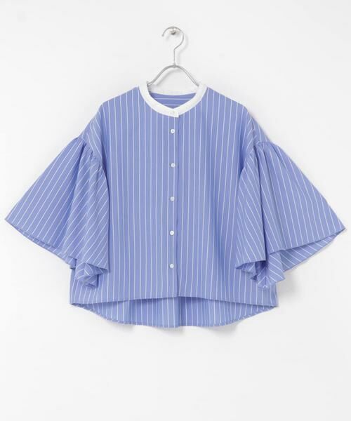 URBAN RESEARCH ROSSO / アーバンリサーチ ロッソ シャツ・ブラウス | ウォッシャブルストライプブラウス | 詳細9