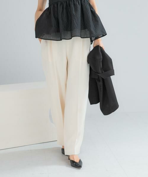 URBAN RESEARCH ROSSO / アーバンリサーチ ロッソ その他パンツ | UVカット/接触冷感 イージーパンツ（オフホワイト）