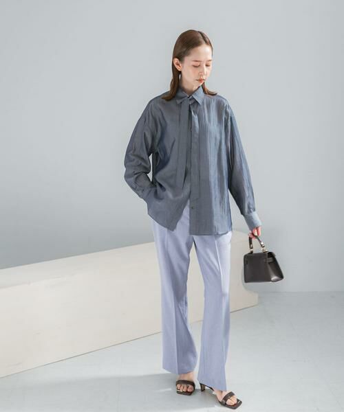 URBAN RESEARCH ROSSO / アーバンリサーチ ロッソ その他パンツ | イージーケア2WAYウエストセミフレアパンツ | 詳細3