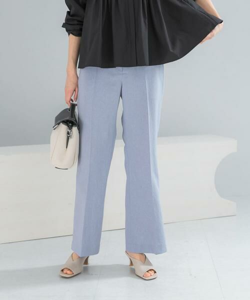 URBAN RESEARCH ROSSO / アーバンリサーチ ロッソ その他パンツ | イージーケア2WAYウエストセミフレアパンツ | 詳細4