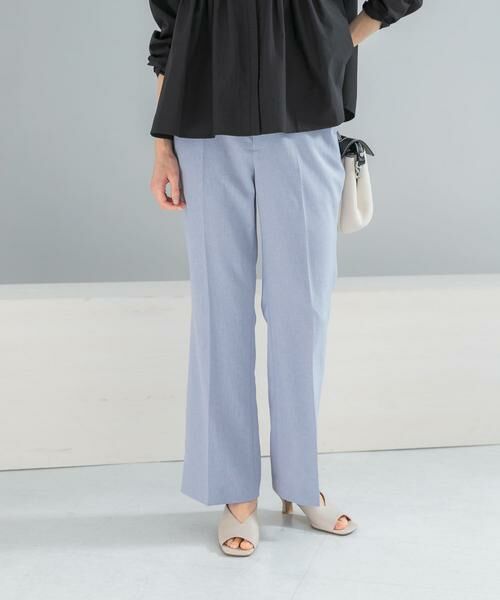 URBAN RESEARCH ROSSO / アーバンリサーチ ロッソ その他パンツ | イージーケア2WAYウエストセミフレアパンツ | 詳細5