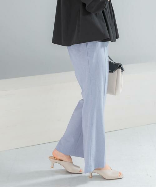 URBAN RESEARCH ROSSO / アーバンリサーチ ロッソ その他パンツ | イージーケア2WAYウエストセミフレアパンツ | 詳細6