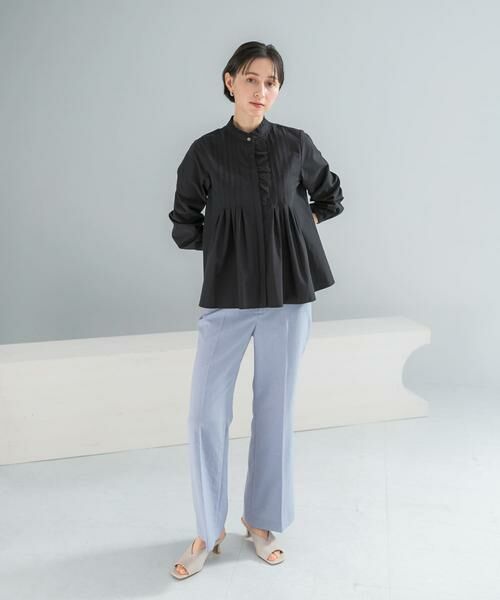 URBAN RESEARCH ROSSO / アーバンリサーチ ロッソ その他パンツ | イージーケア2WAYウエストセミフレアパンツ | 詳細7