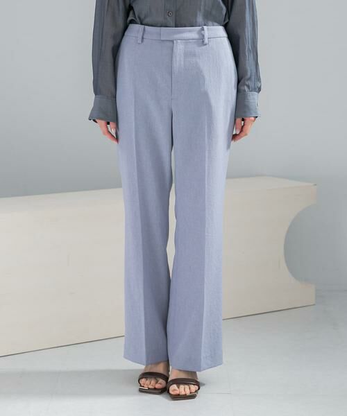 URBAN RESEARCH ROSSO / アーバンリサーチ ロッソ その他パンツ | イージーケア2WAYウエストセミフレアパンツ | 詳細8