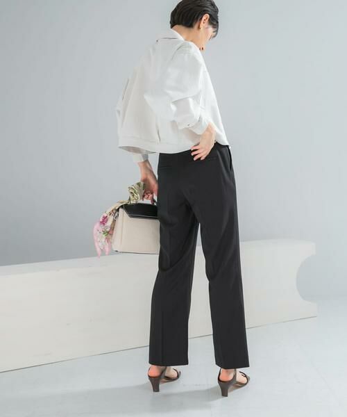 URBAN RESEARCH ROSSO / アーバンリサーチ ロッソ その他パンツ | イージーケア2WAYウエストセミフレアパンツ | 詳細21