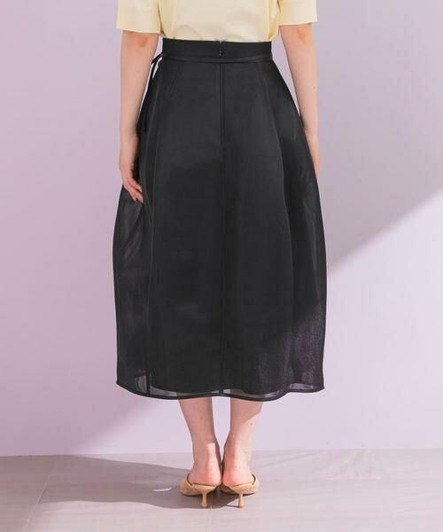 URBAN RESEARCH ROSSO / アーバンリサーチ ロッソ スカート | フラワーベルト付シアーダンボールスカート | 詳細11