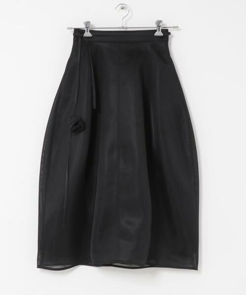 URBAN RESEARCH ROSSO / アーバンリサーチ ロッソ スカート | フラワーベルト付シアーダンボールスカート | 詳細13