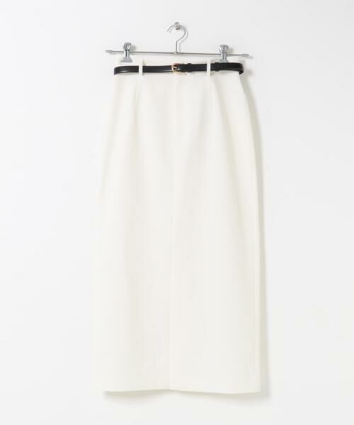 URBAN RESEARCH ROSSO / アーバンリサーチ ロッソ スカート | ベルト付ツイルストレッチスカート | 詳細5