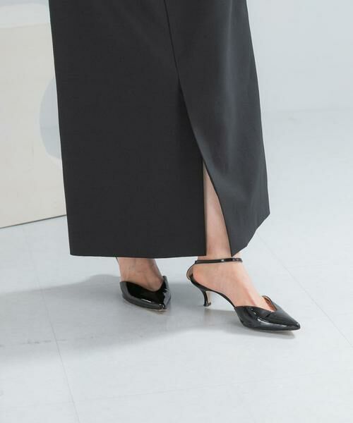 URBAN RESEARCH ROSSO / アーバンリサーチ ロッソ スカート | ベルト付ツイルストレッチスカート | 詳細14