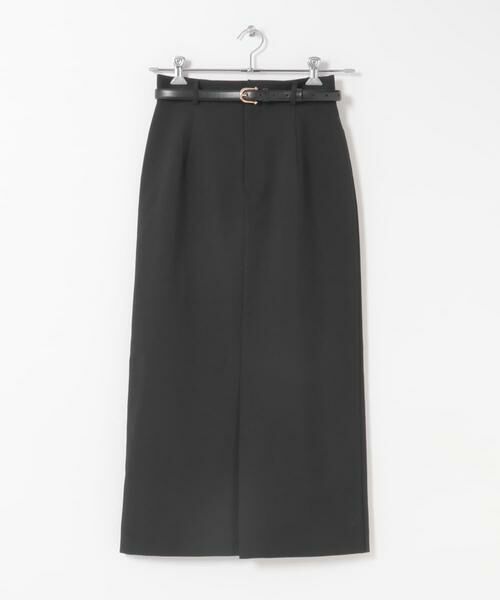 URBAN RESEARCH ROSSO / アーバンリサーチ ロッソ スカート | ベルト付ツイルストレッチスカート | 詳細15