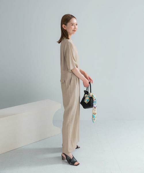 URBAN RESEARCH ROSSO / アーバンリサーチ ロッソ サロペット・オールインワン | リネンライク5分袖オールインワン | 詳細15