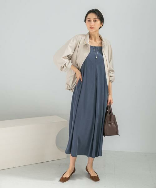 URBAN RESEARCH ROSSO / アーバンリサーチ ロッソ ワンピース | 2WAYキュプラ混キャミワンピース | 詳細2