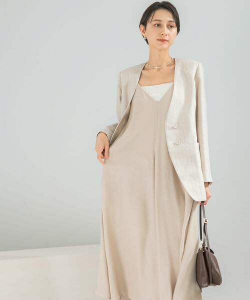 URBAN RESEARCH ROSSO / アーバンリサーチ ロッソ ワンピース | 2WAYキュプラ混キャミワンピース | 詳細16