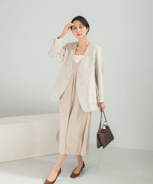 URBAN RESEARCH ROSSO / アーバンリサーチ ロッソ ワンピース | 2WAYキュプラ混キャミワンピース | 詳細18