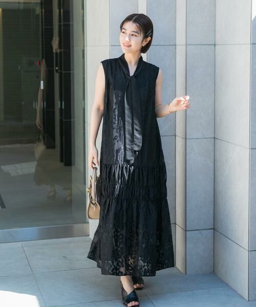 URBAN RESEARCH ROSSO / アーバンリサーチ ロッソ ドレス | シアージャガードワンピース | 詳細10