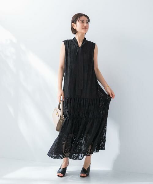 URBAN RESEARCH ROSSO / アーバンリサーチ ロッソ ドレス | シアージャガードワンピース | 詳細12
