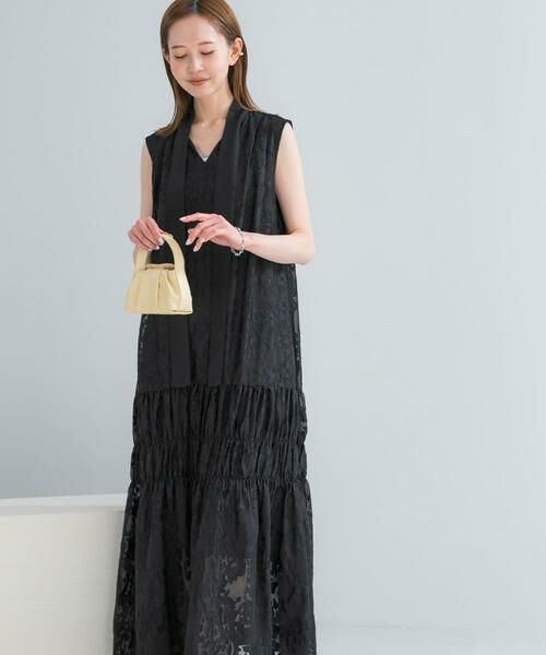 URBAN RESEARCH ROSSO / アーバンリサーチ ロッソ ドレス | シアージャガードワンピース | 詳細14