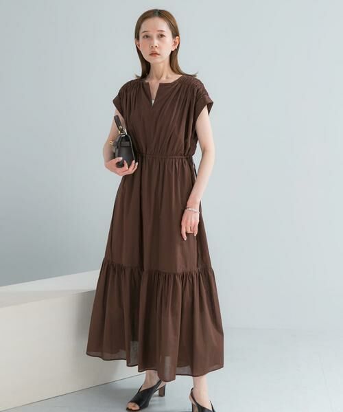 URBAN RESEARCH ROSSO / アーバンリサーチ ロッソ ワンピース | 『WEB限定』コットンボイルワンピース | 詳細1