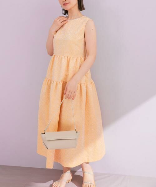 URBAN RESEARCH ROSSO / アーバンリサーチ ロッソ ワンピース | フラワージャガードフォルムワンピース | 詳細3