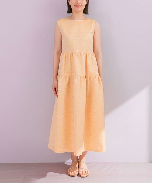 URBAN RESEARCH ROSSO / アーバンリサーチ ロッソ ワンピース | フラワージャガードフォルムワンピース | 詳細6