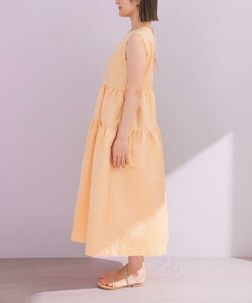 URBAN RESEARCH ROSSO / アーバンリサーチ ロッソ ワンピース | フラワージャガードフォルムワンピース | 詳細7