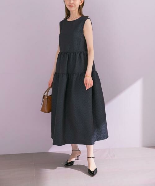 URBAN RESEARCH ROSSO / アーバンリサーチ ロッソ ワンピース | フラワージャガードフォルムワンピース | 詳細13