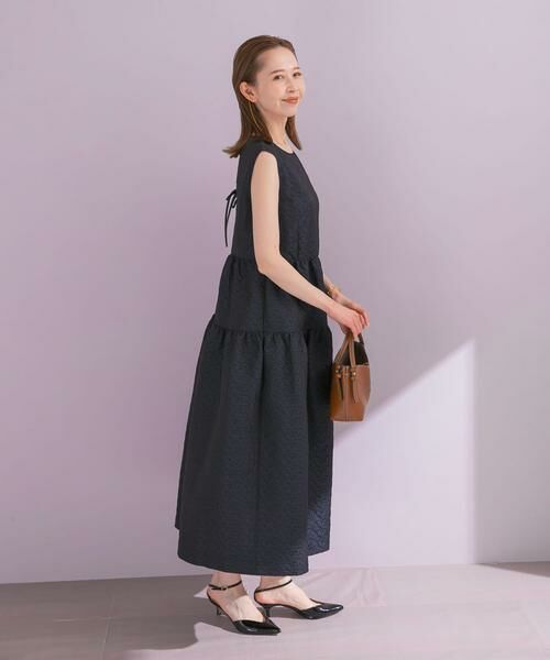 URBAN RESEARCH ROSSO / アーバンリサーチ ロッソ ワンピース | フラワージャガードフォルムワンピース | 詳細14