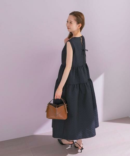 URBAN RESEARCH ROSSO / アーバンリサーチ ロッソ ワンピース | フラワージャガードフォルムワンピース | 詳細15