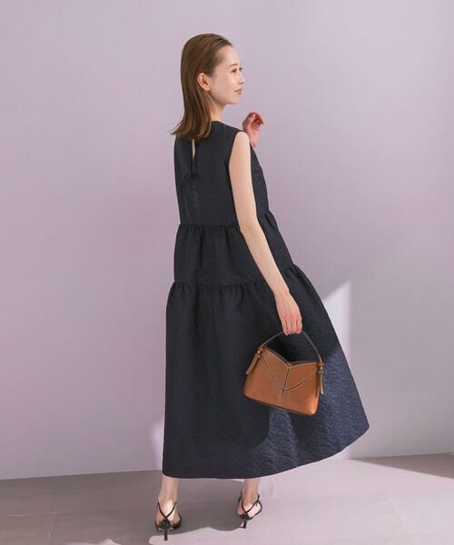 URBAN RESEARCH ROSSO / アーバンリサーチ ロッソ ワンピース | フラワージャガードフォルムワンピース | 詳細16