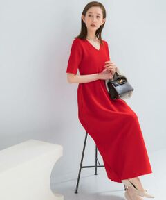 URBAN RESEARCH ROSSO / アーバンリサーチ ロッソ ワンピース | 『一部WEB限定カラー』フォルムニットVネックワンピース